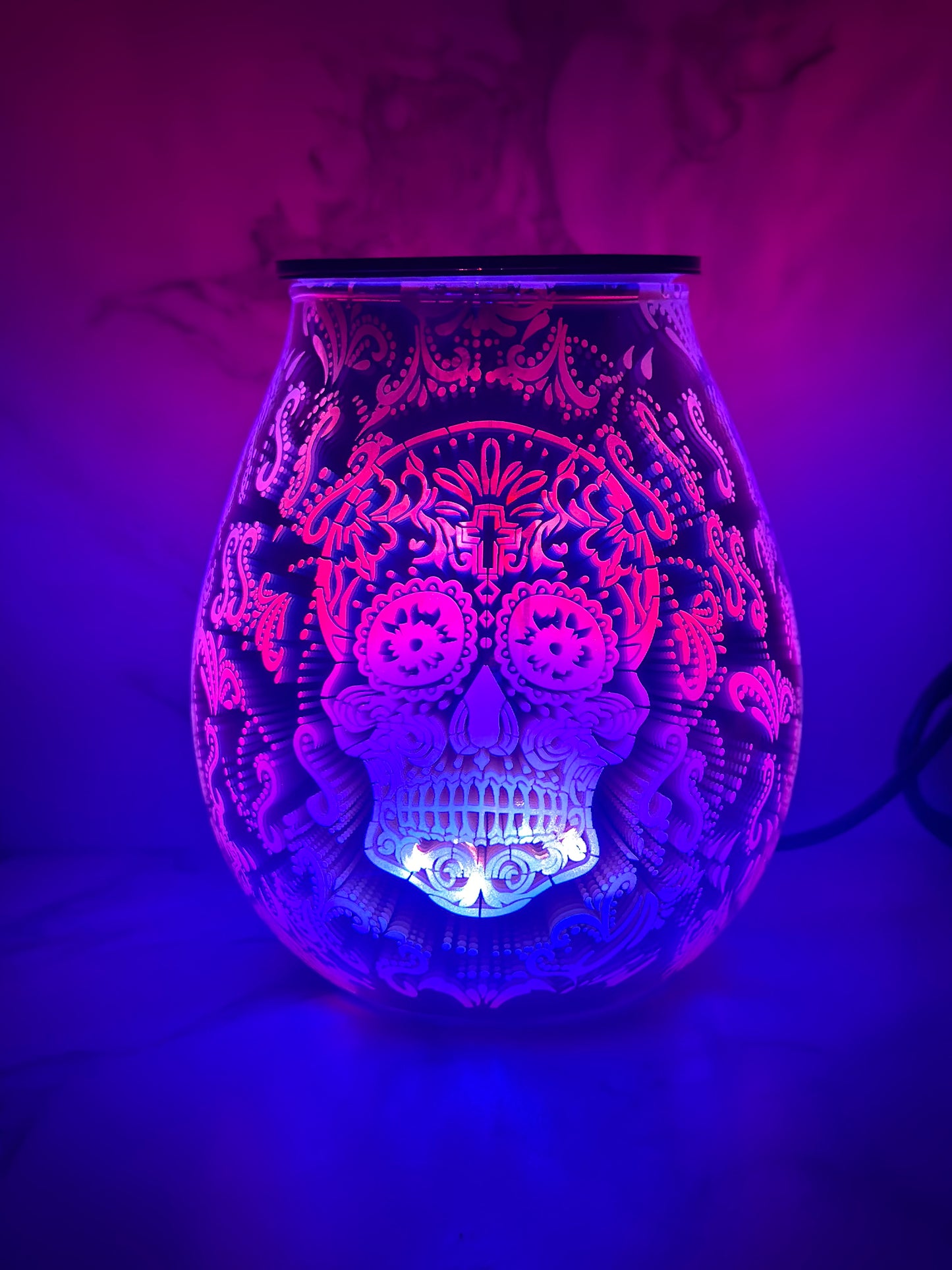 Paisley Skull - Electric Wax Melt Warmer