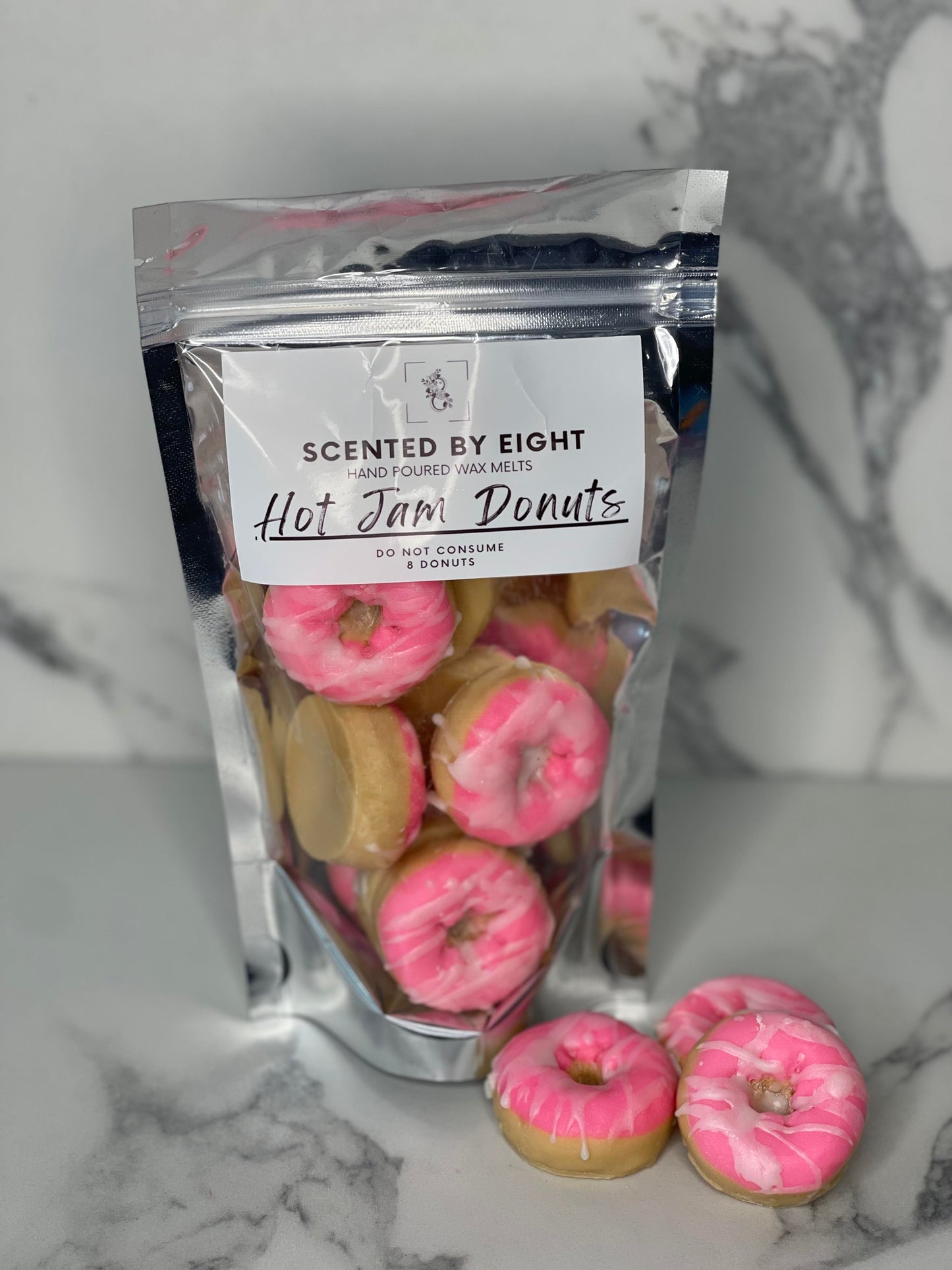 High Quality Premium Soy Hot Jam Donuts  Novelty Wax Melts