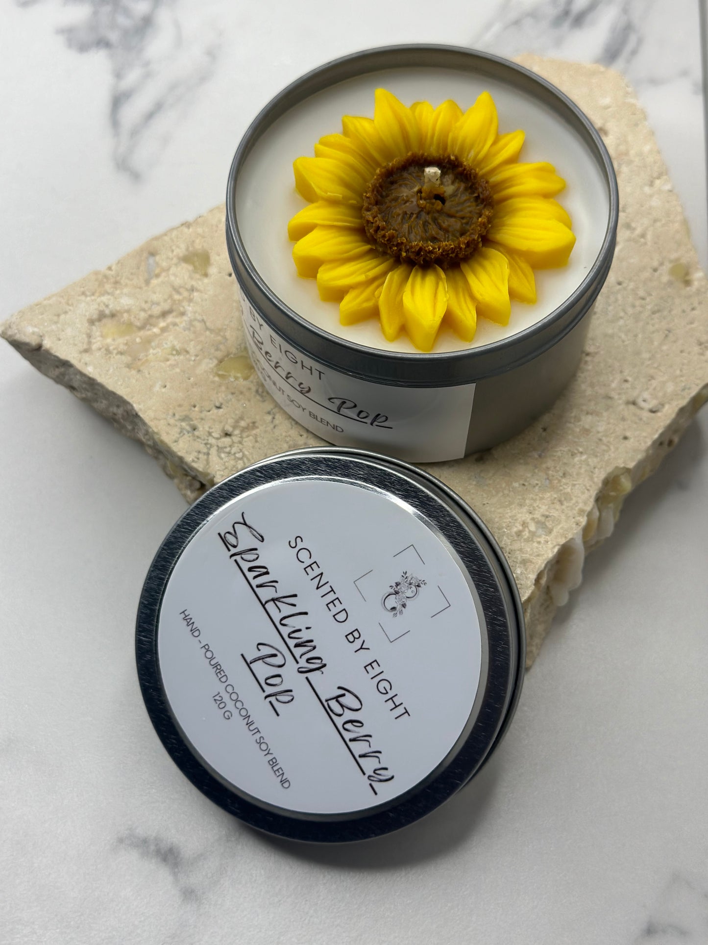 Sunflower Pop Flower - Scented Candle