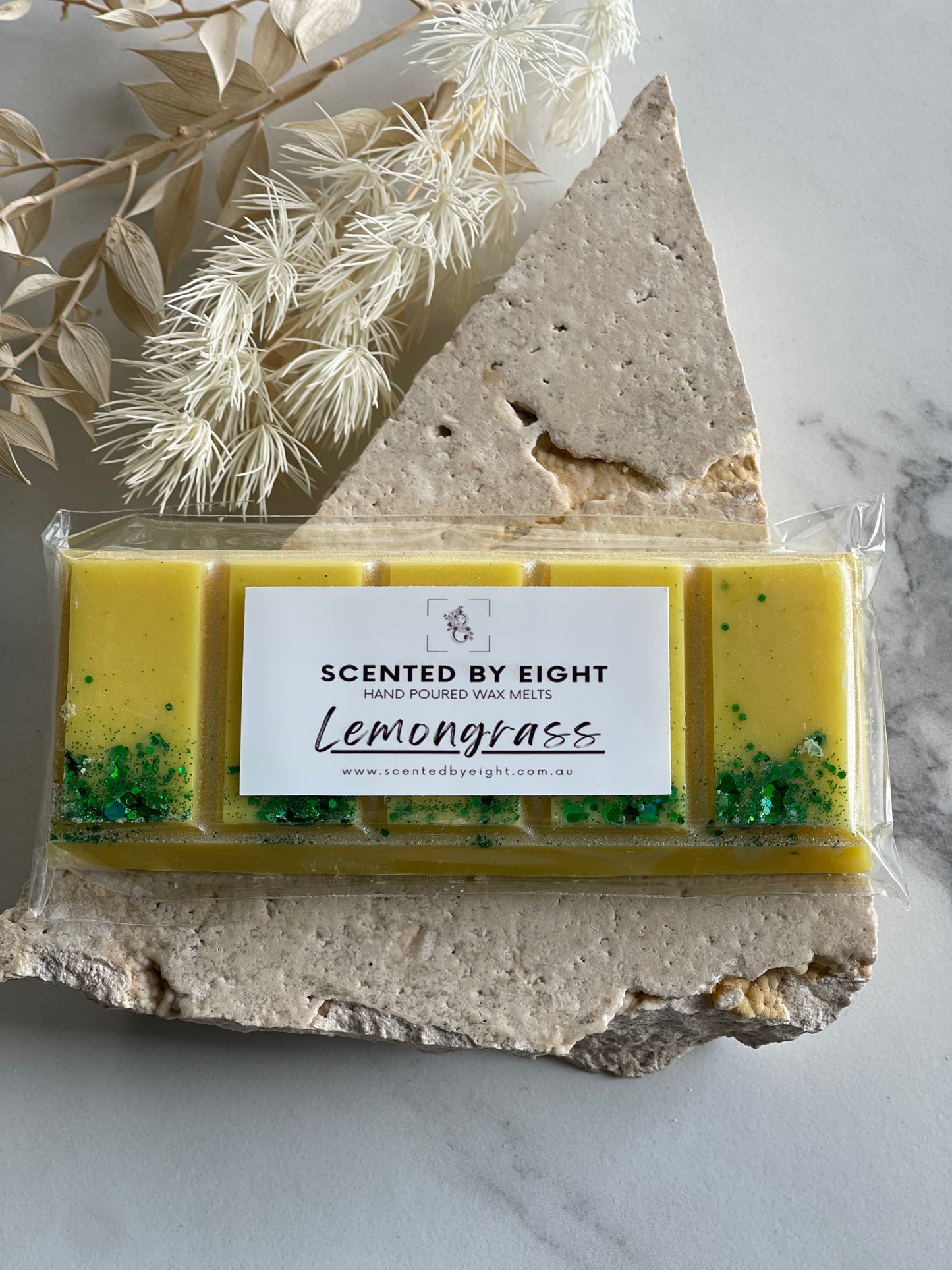 High Quality Premium Soy Lemongrass Wax Melt Snap Bar