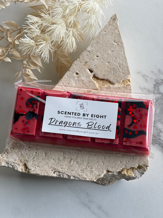 High Quality Premium Soy Dragons Blood Wax Melt Snap Bar