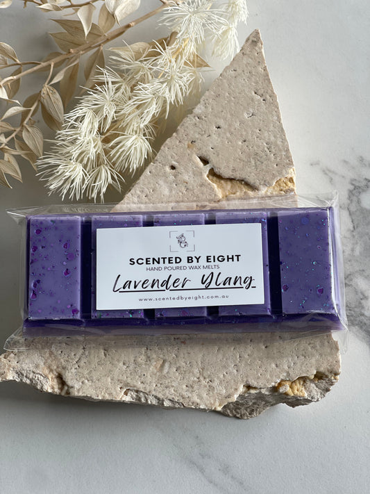 High Quality Premium Soy Lavender Ylang Wax Melt Snap Bar