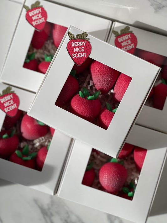 High Quality Premium Soy Strawberry Novelty Wax Melts